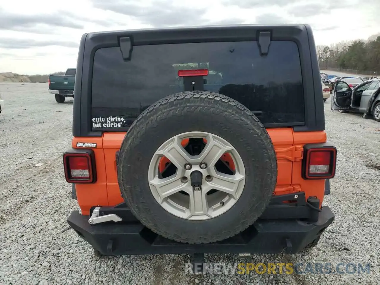 6 fotografías del automóvil dañado 1C4HJXDG0LW216819 JEEP WRANGLER 2020