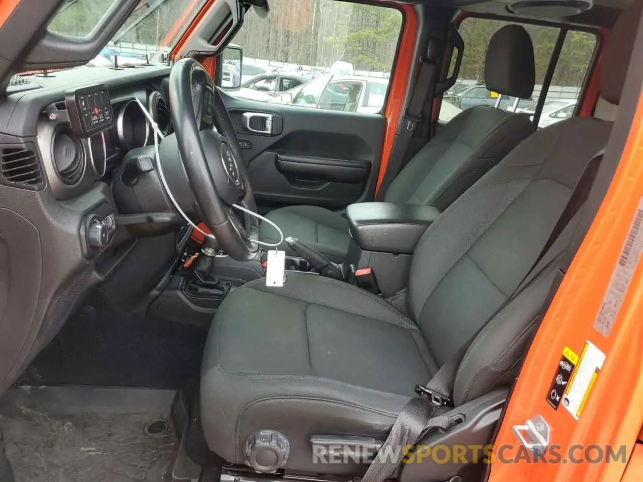 7 fotografías del automóvil dañado 1C4HJXDG0LW216819 JEEP WRANGLER 2020