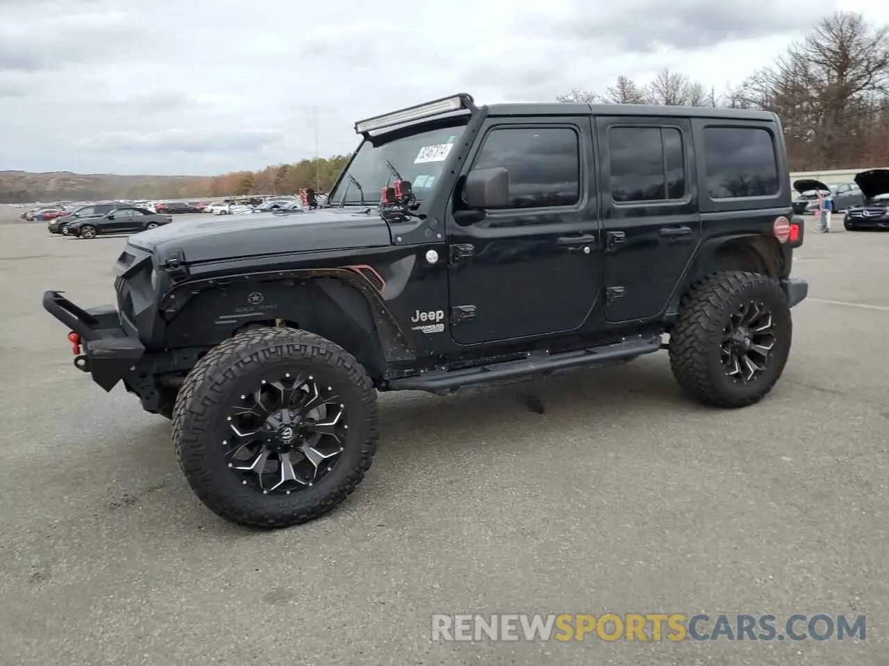1 fotografías del automóvil dañado 1C4HJXDG0LW298275 JEEP WRANGLER 2020