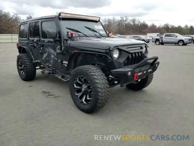 11 fotografías del automóvil dañado 1C4HJXDG0LW298275 JEEP WRANGLER 2020