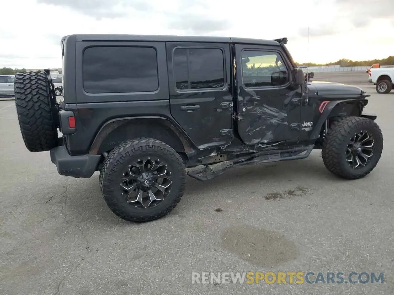 3 fotografías del automóvil dañado 1C4HJXDG0LW298275 JEEP WRANGLER 2020