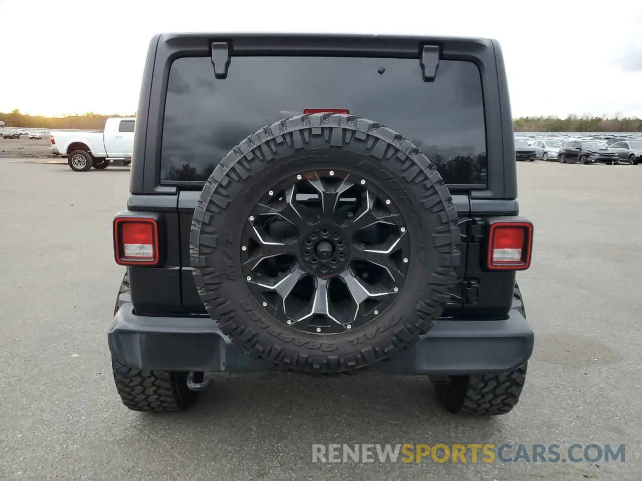 6 fotografías del automóvil dañado 1C4HJXDG0LW298275 JEEP WRANGLER 2020