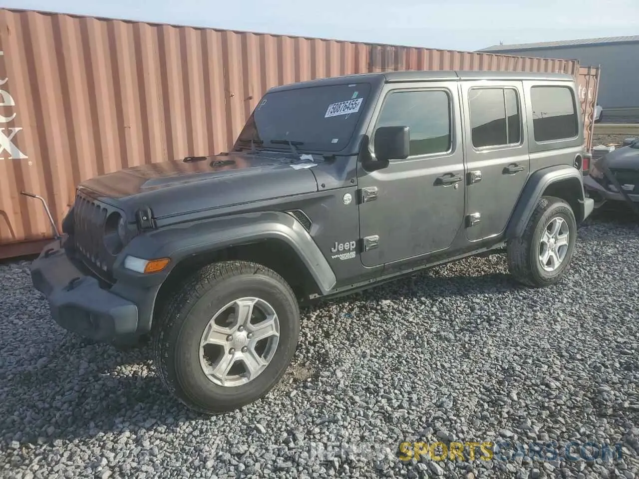1 fotografías del automóvil dañado 1C4HJXDG0LW330576 JEEP WRANGLER 2020
