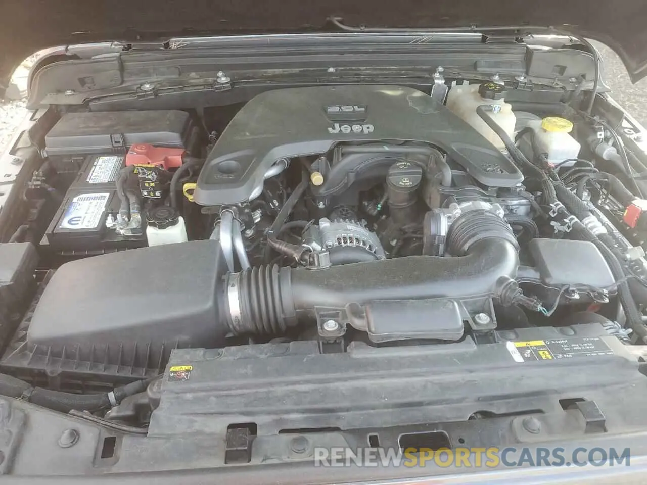 12 fotografías del automóvil dañado 1C4HJXDG0LW330576 JEEP WRANGLER 2020