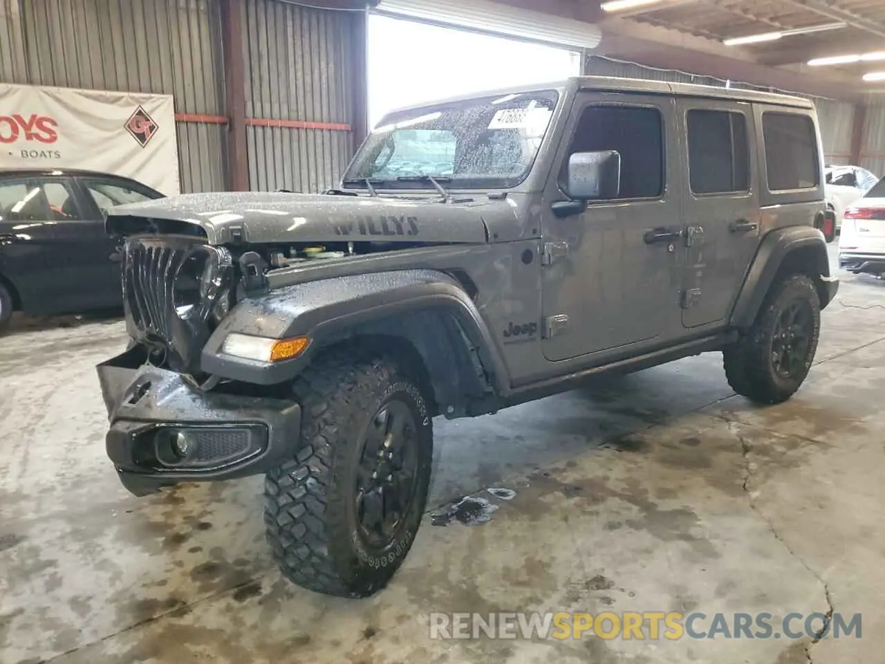 1 fotografías del automóvil dañado 1C4HJXDG0LW343859 JEEP WRANGLER 2020