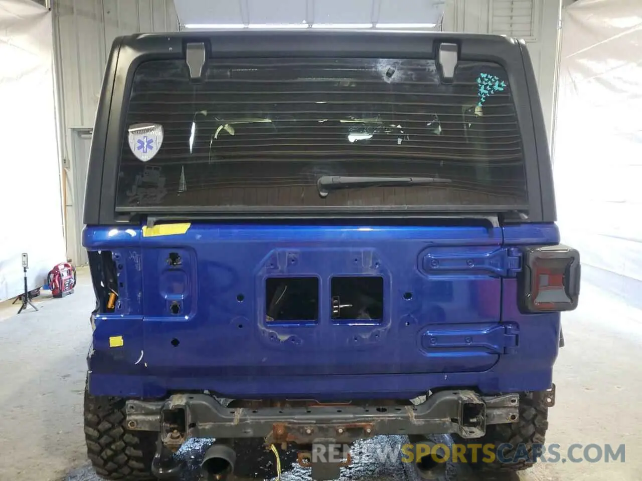 6 fotografías del automóvil dañado 1C4HJXDG1LW267312 JEEP WRANGLER 2020