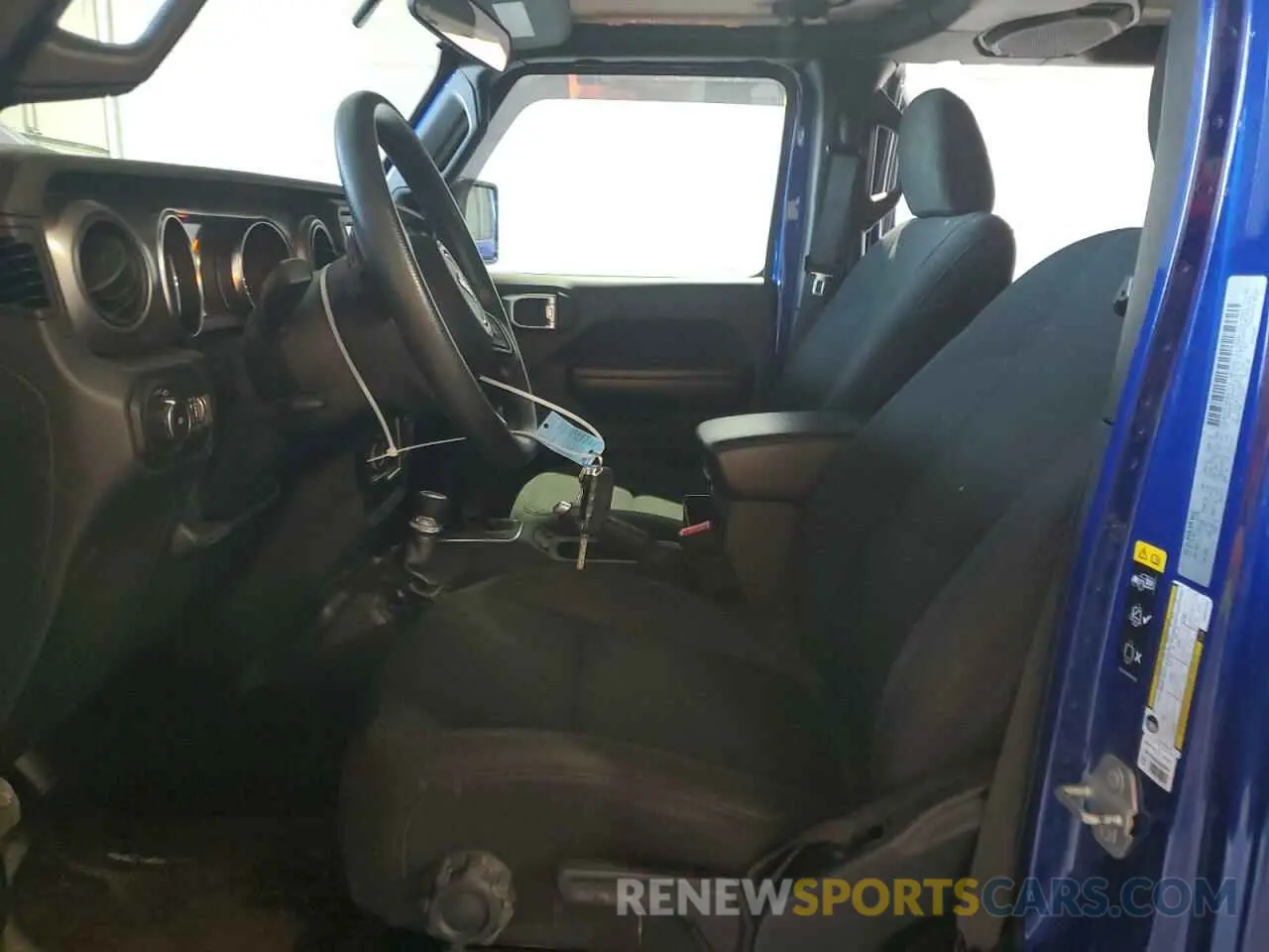 7 fotografías del automóvil dañado 1C4HJXDG1LW267312 JEEP WRANGLER 2020