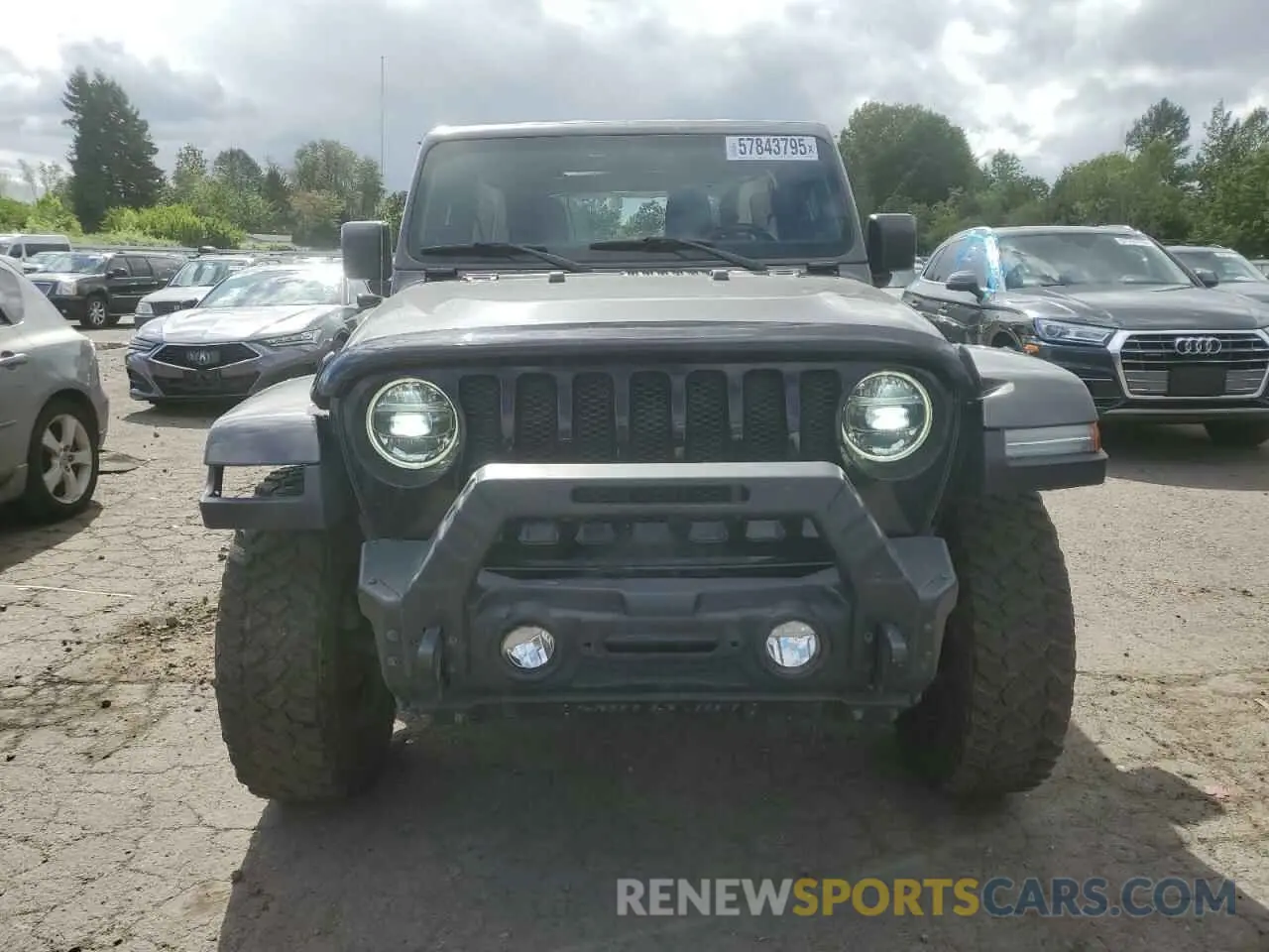 5 fotografías del automóvil dañado 1C4HJXDG3LW224610 JEEP WRANGLER 2020