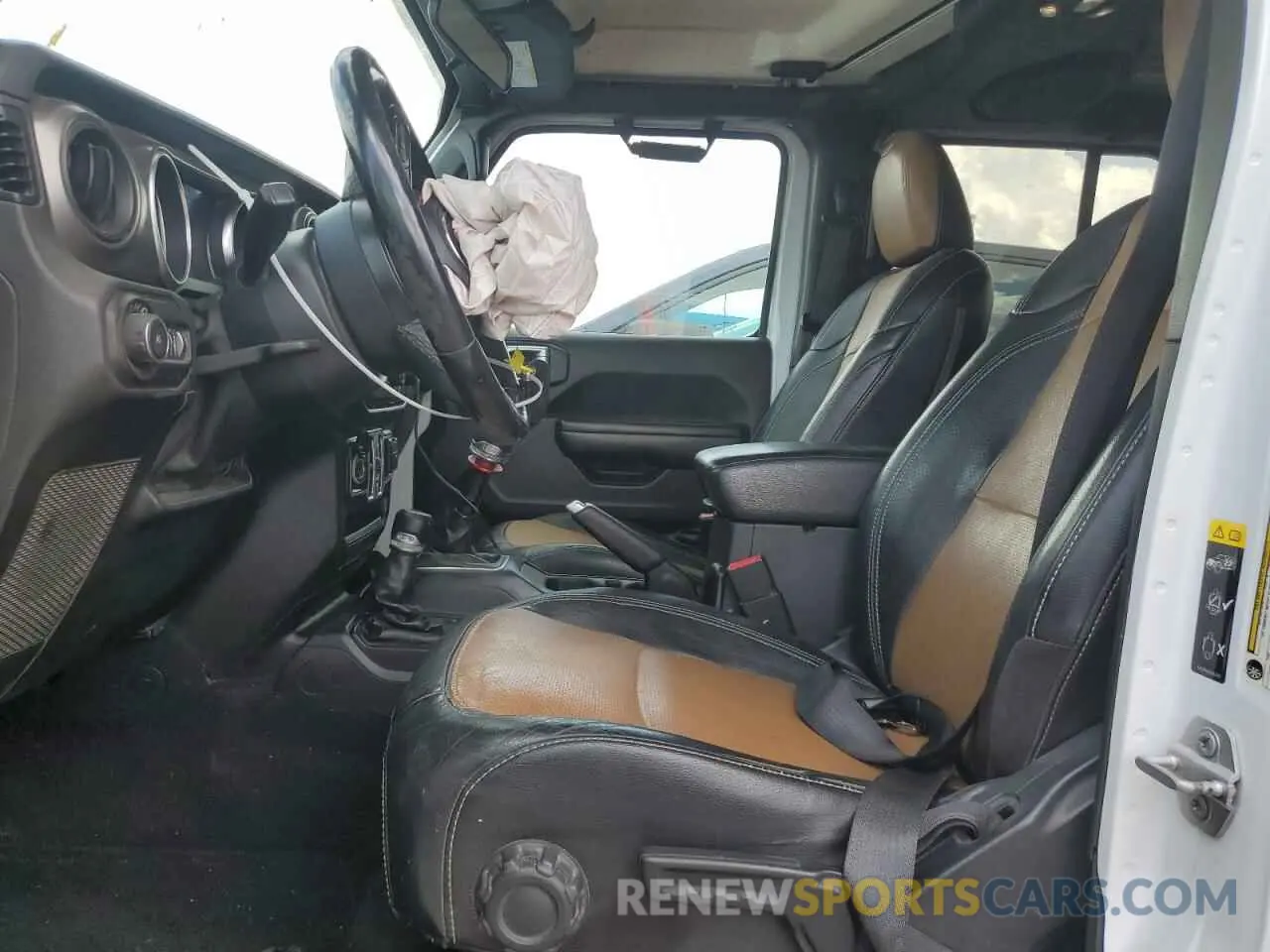 7 fotografías del automóvil dañado 1C4HJXDG4LW209887 JEEP WRANGLER 2020