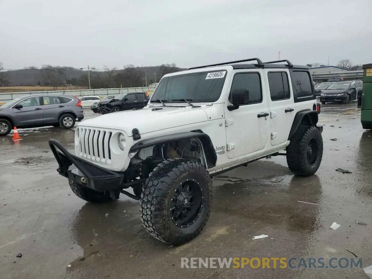 1 fotografías del automóvil dañado 1C4HJXDG4LW240492 JEEP WRANGLER 2020