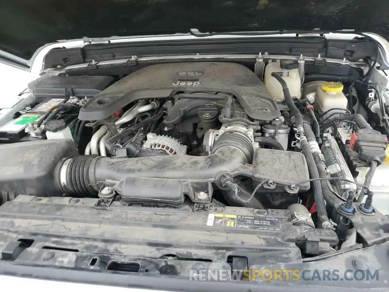 14 fotografías del automóvil dañado 1C4HJXDG4LW240492 JEEP WRANGLER 2020