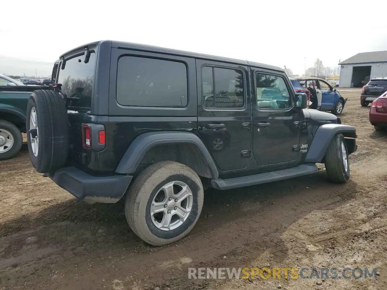 3 fotografías del automóvil dañado 1C4HJXDG5LW170856 JEEP WRANGLER 2020
