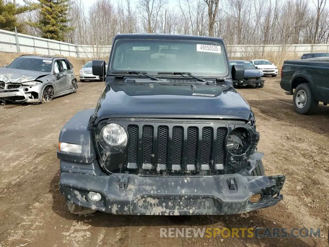 5 fotografías del automóvil dañado 1C4HJXDG5LW170856 JEEP WRANGLER 2020