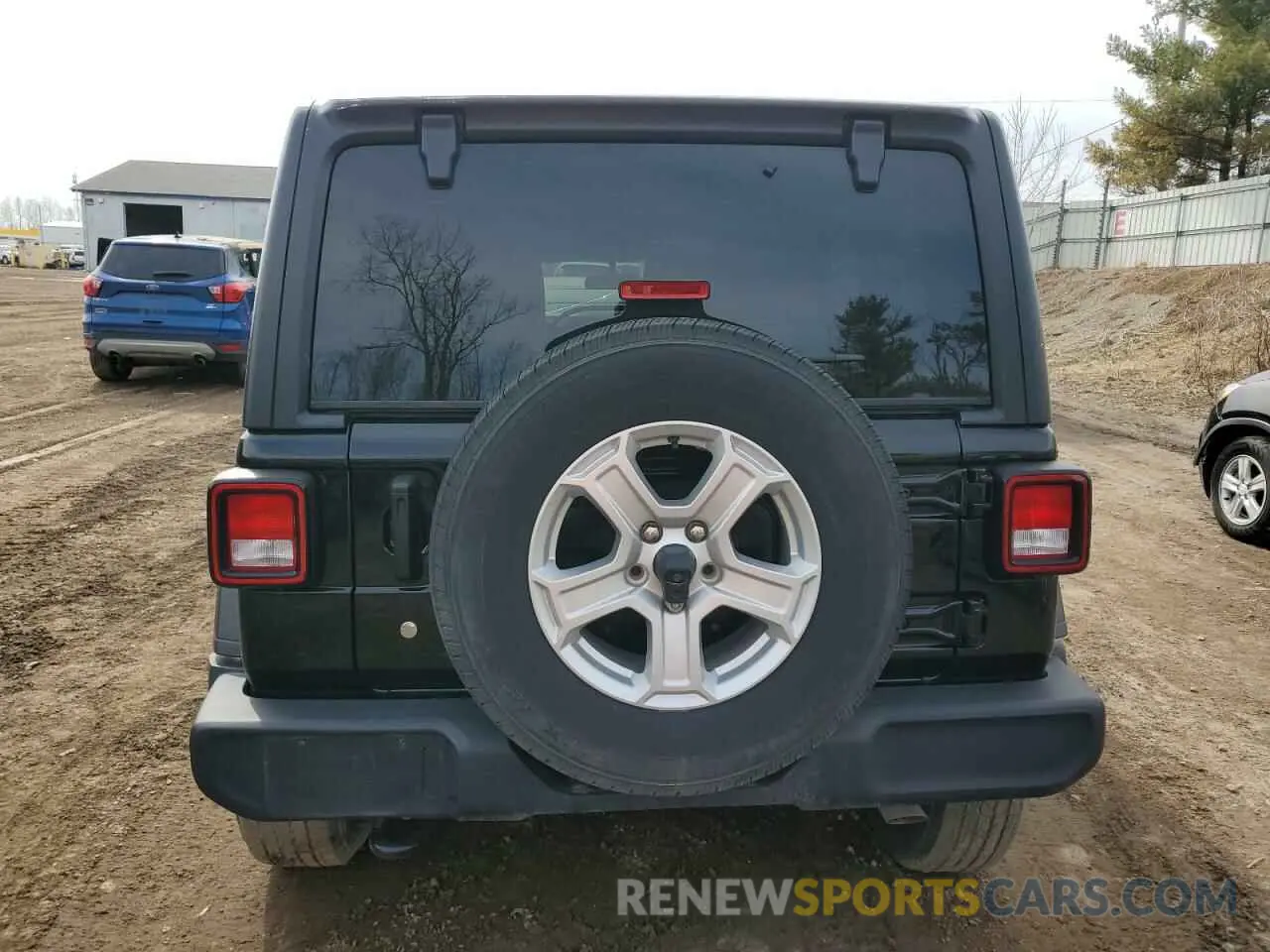 6 fotografías del automóvil dañado 1C4HJXDG5LW170856 JEEP WRANGLER 2020
