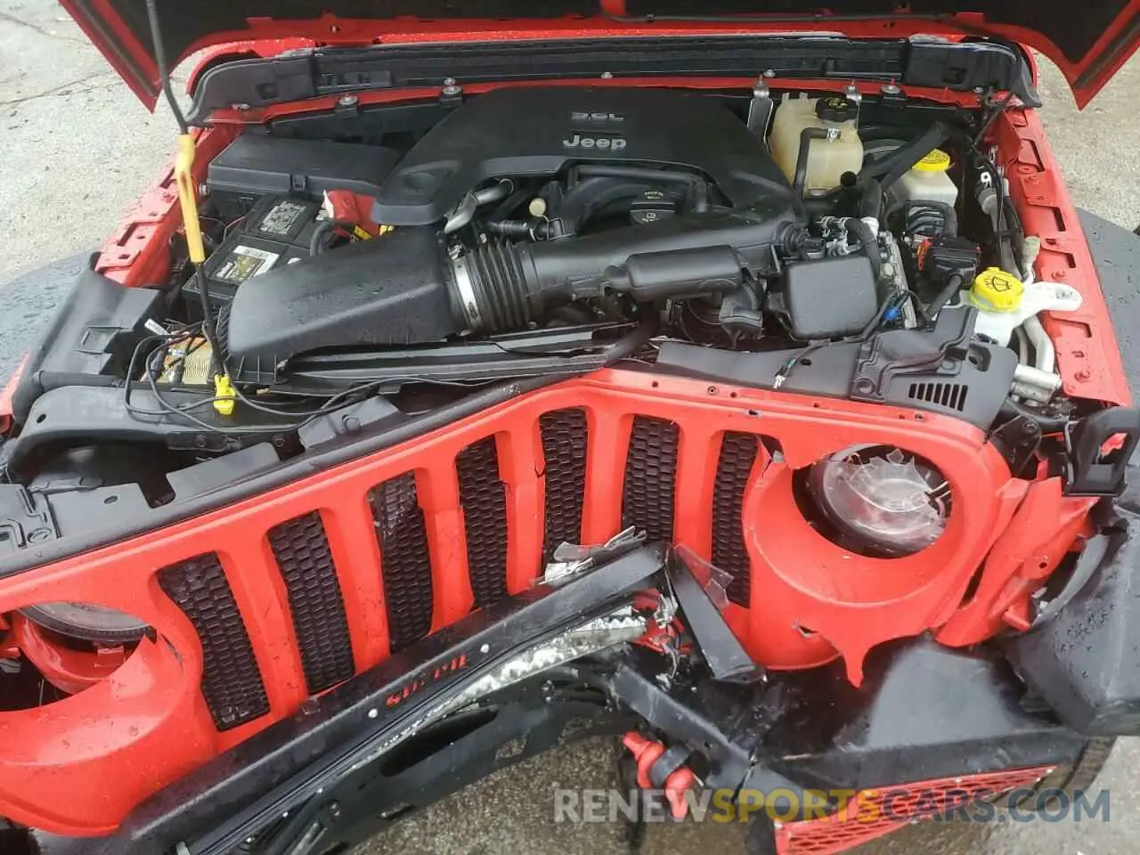 11 fotografías del automóvil dañado 1C4HJXDG5LW298983 JEEP WRANGLER 2020