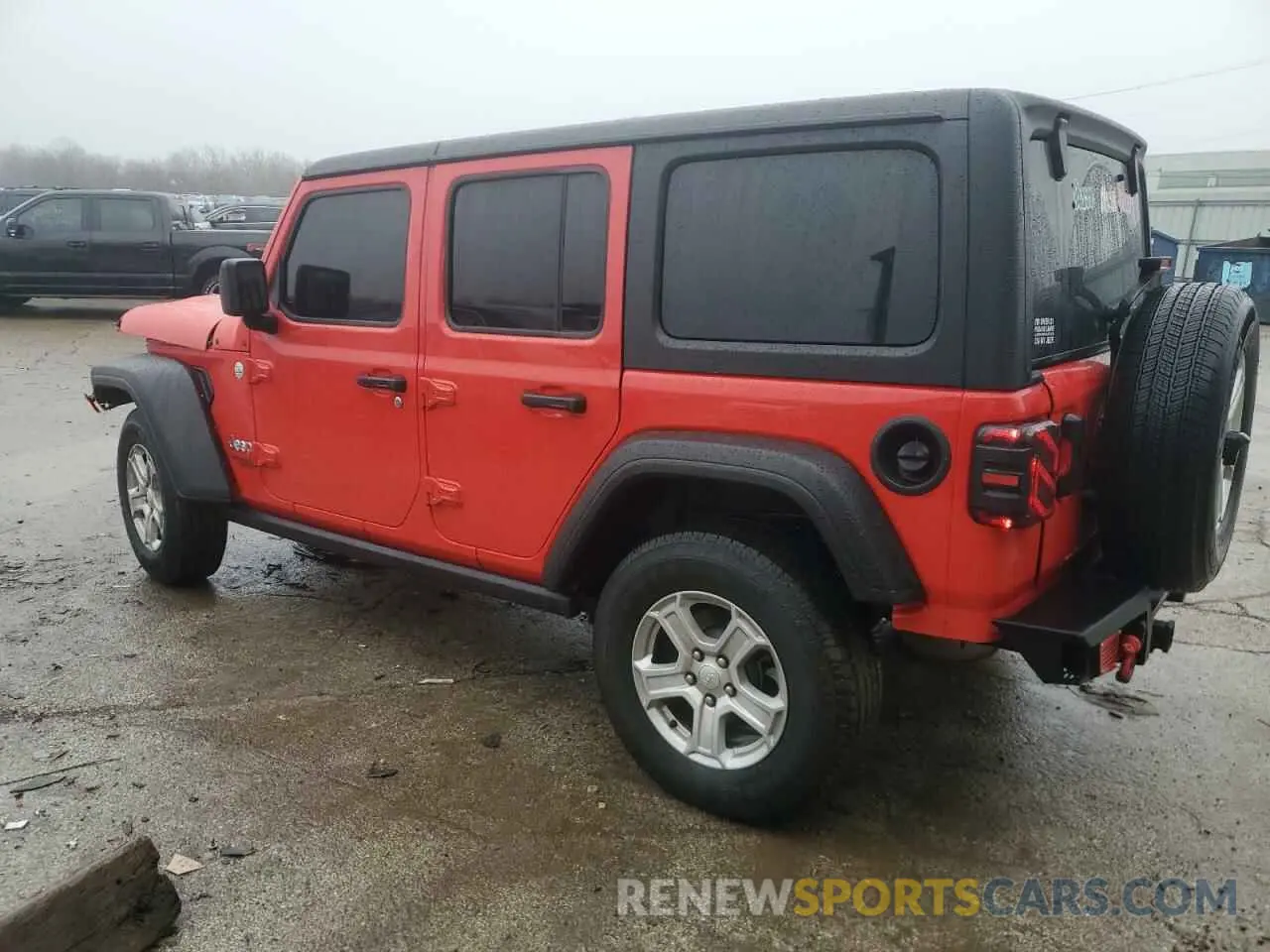 2 fotografías del automóvil dañado 1C4HJXDG5LW298983 JEEP WRANGLER 2020