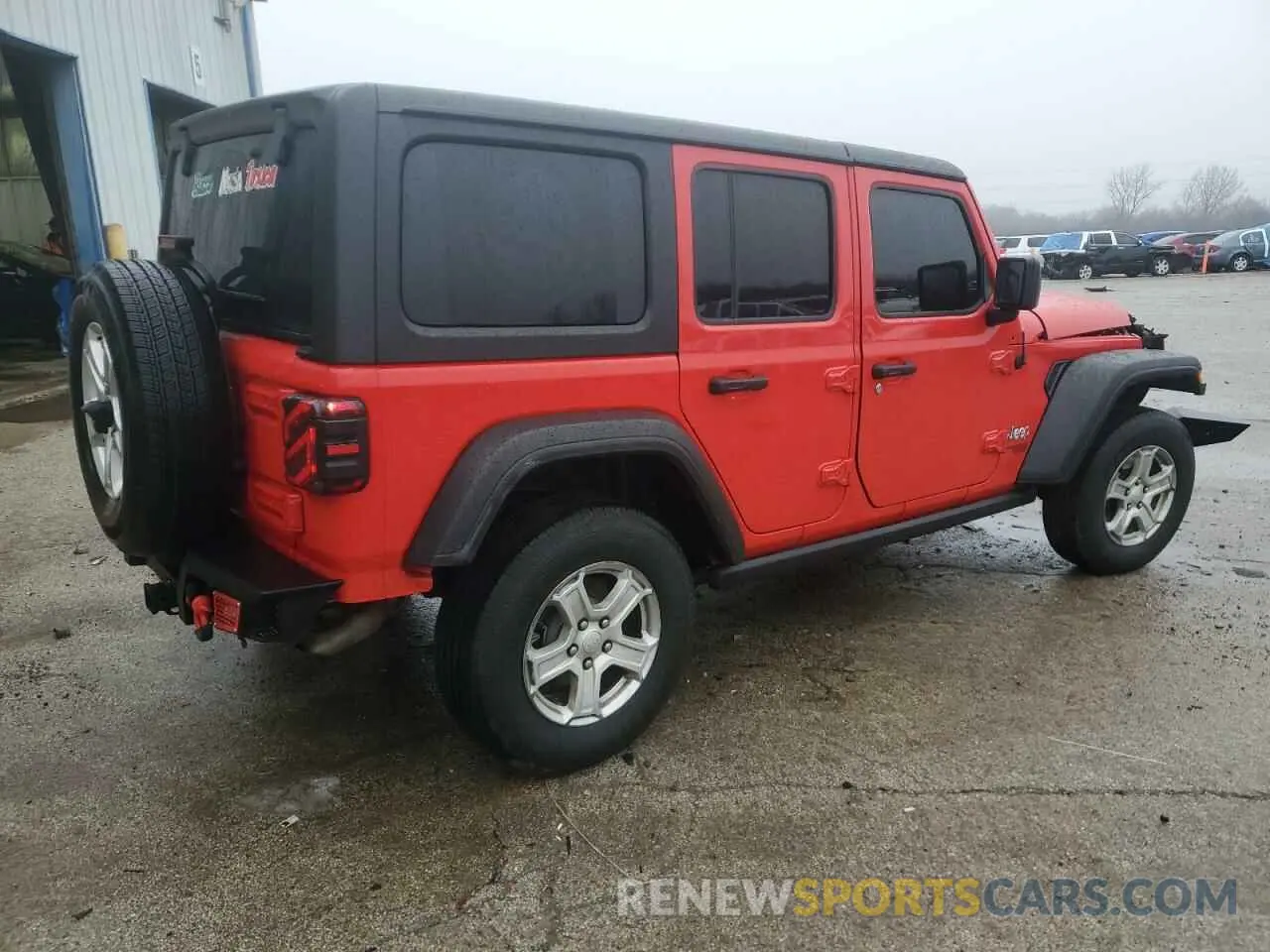3 fotografías del automóvil dañado 1C4HJXDG5LW298983 JEEP WRANGLER 2020