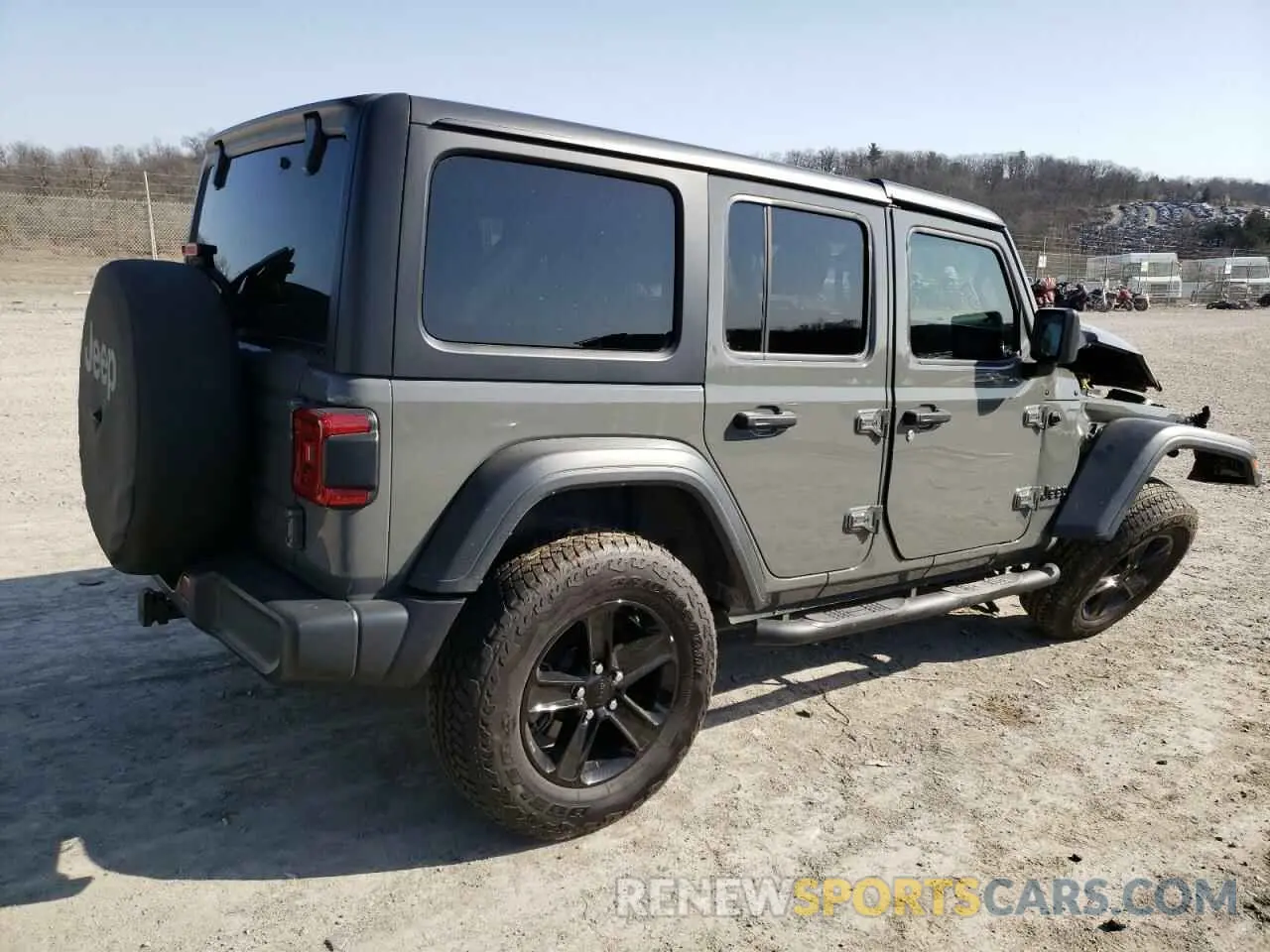 3 fotografías del automóvil dañado 1C4HJXDG5LW346627 JEEP WRANGLER 2020