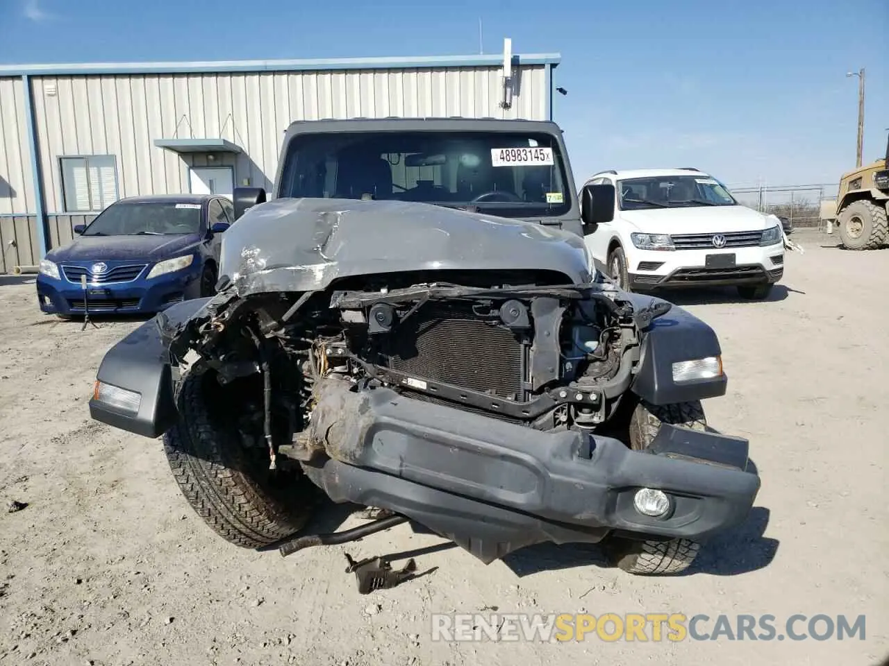 5 fotografías del automóvil dañado 1C4HJXDG5LW346627 JEEP WRANGLER 2020