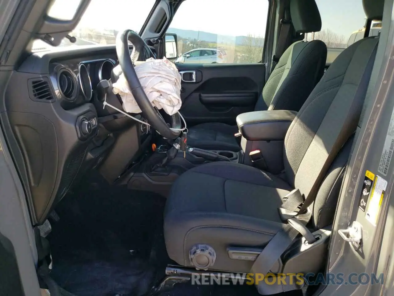 7 fotografías del automóvil dañado 1C4HJXDG5LW346627 JEEP WRANGLER 2020
