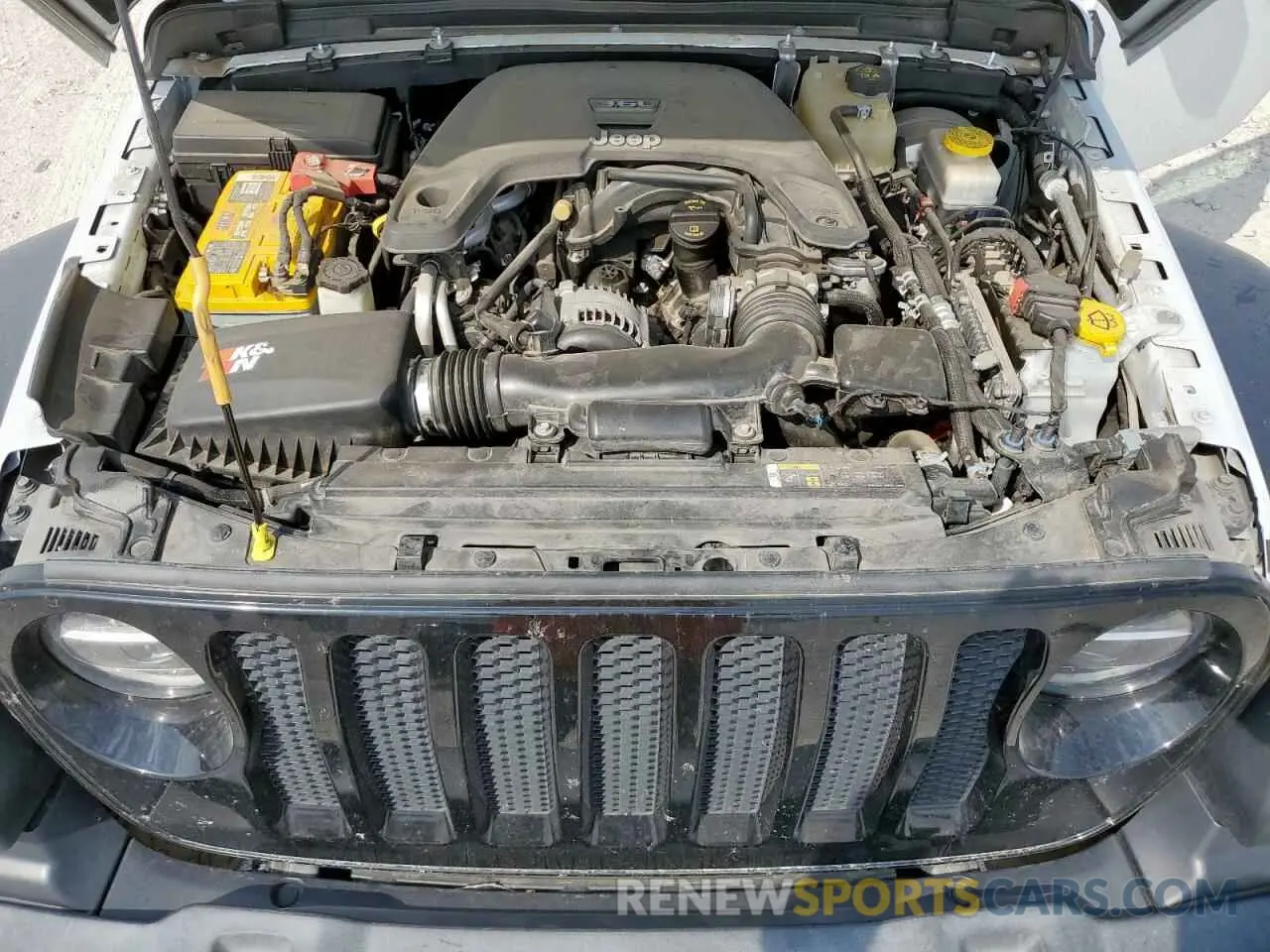 12 fotografías del automóvil dañado 1C4HJXDG6LW252353 JEEP WRANGLER 2020