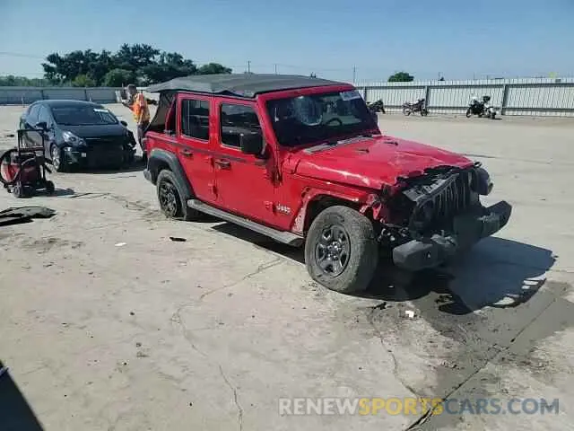 14 fotografías del automóvil dañado 1C4HJXDG6LW278287 JEEP WRANGLER 2020