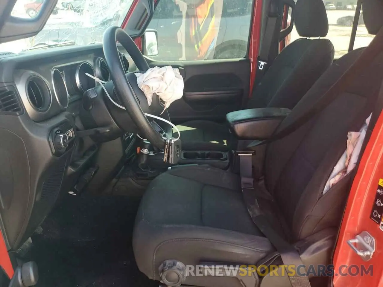 7 fotografías del automóvil dañado 1C4HJXDG6LW278287 JEEP WRANGLER 2020