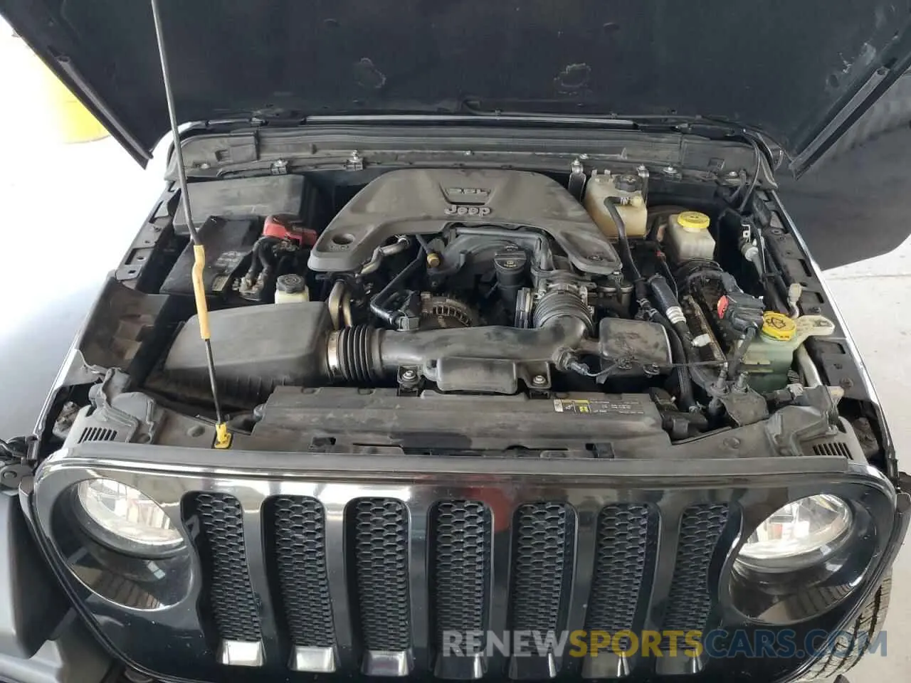 11 fotografías del automóvil dañado 1C4HJXDG6LW286387 JEEP WRANGLER 2020