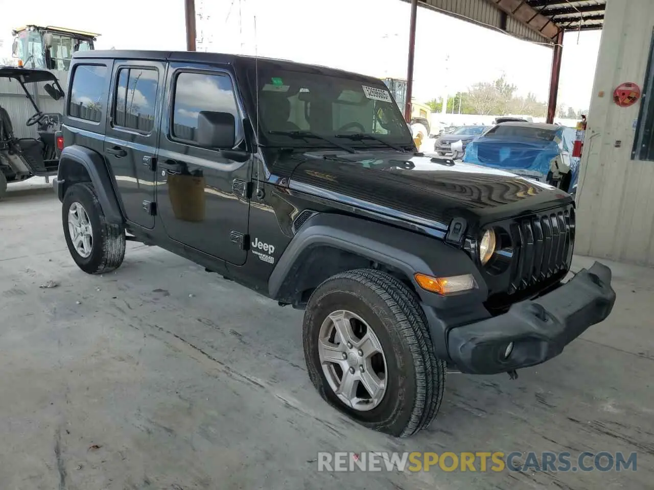 4 fotografías del automóvil dañado 1C4HJXDG6LW286387 JEEP WRANGLER 2020