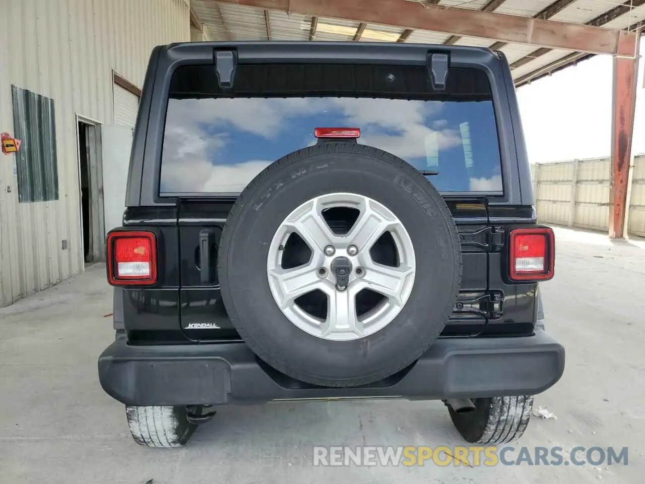 6 fotografías del automóvil dañado 1C4HJXDG6LW286387 JEEP WRANGLER 2020
