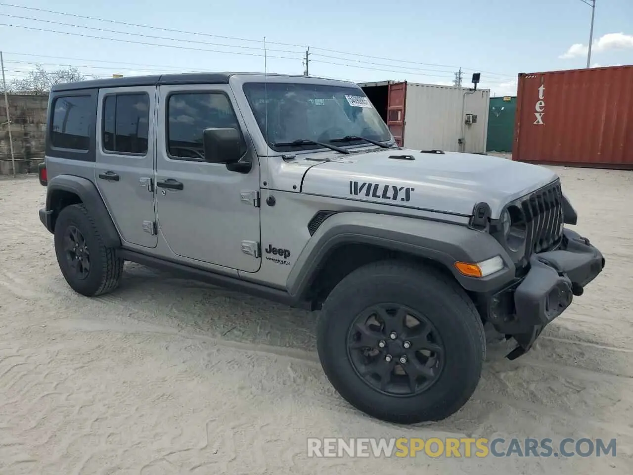 4 fotografías del automóvil dañado 1C4HJXDG7LW186671 JEEP WRANGLER 2020