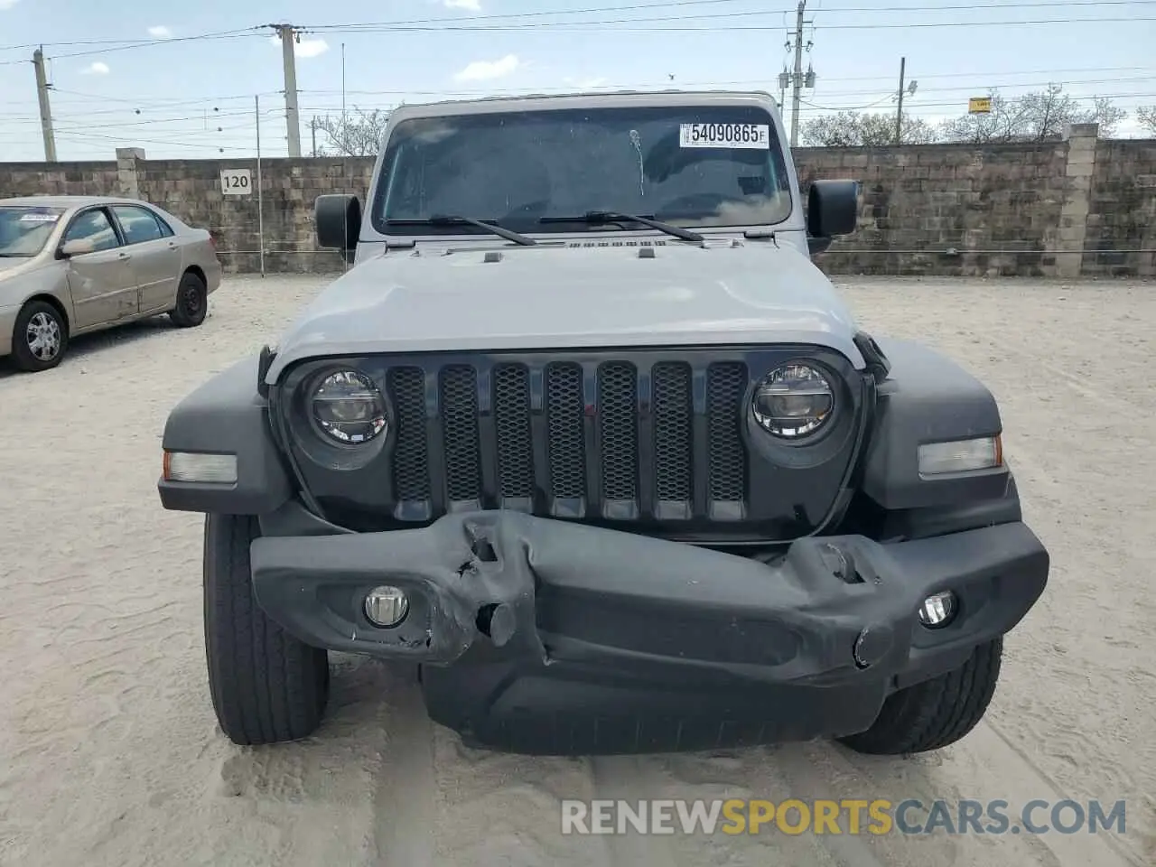 5 fotografías del automóvil dañado 1C4HJXDG7LW186671 JEEP WRANGLER 2020