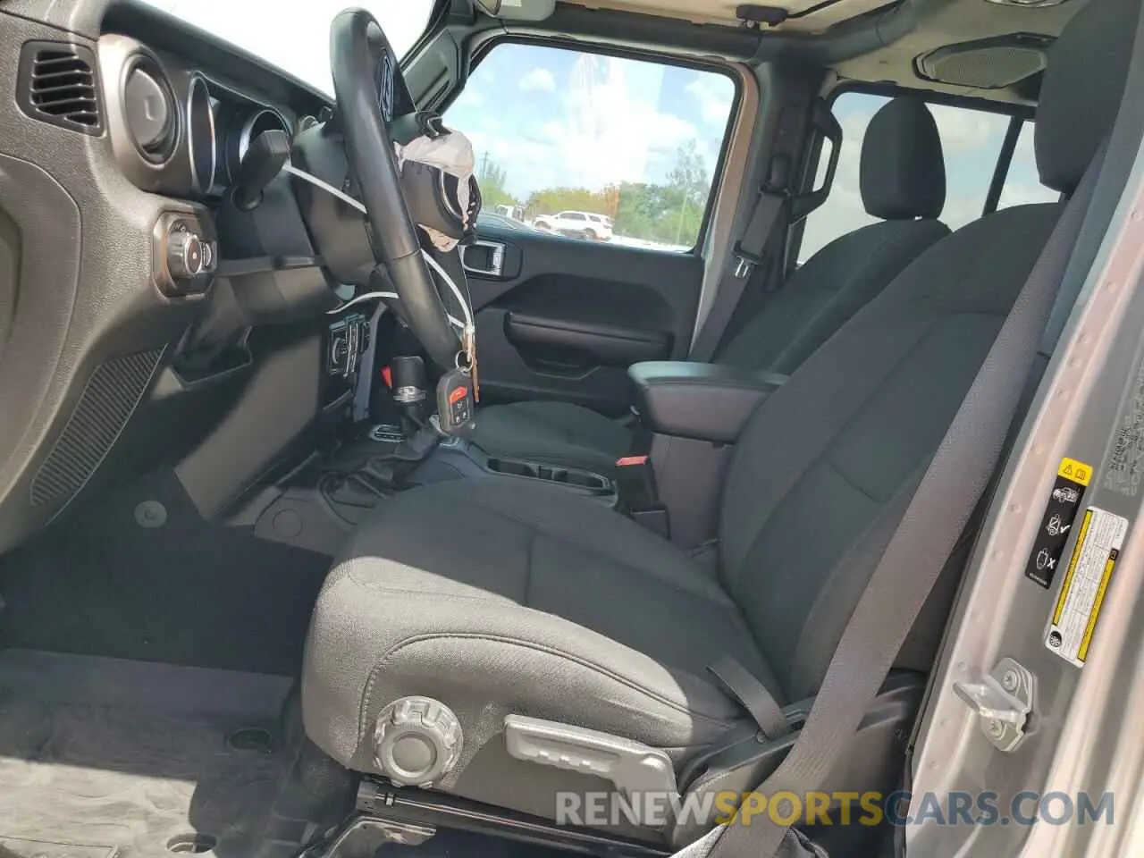 7 fotografías del automóvil dañado 1C4HJXDG7LW186671 JEEP WRANGLER 2020