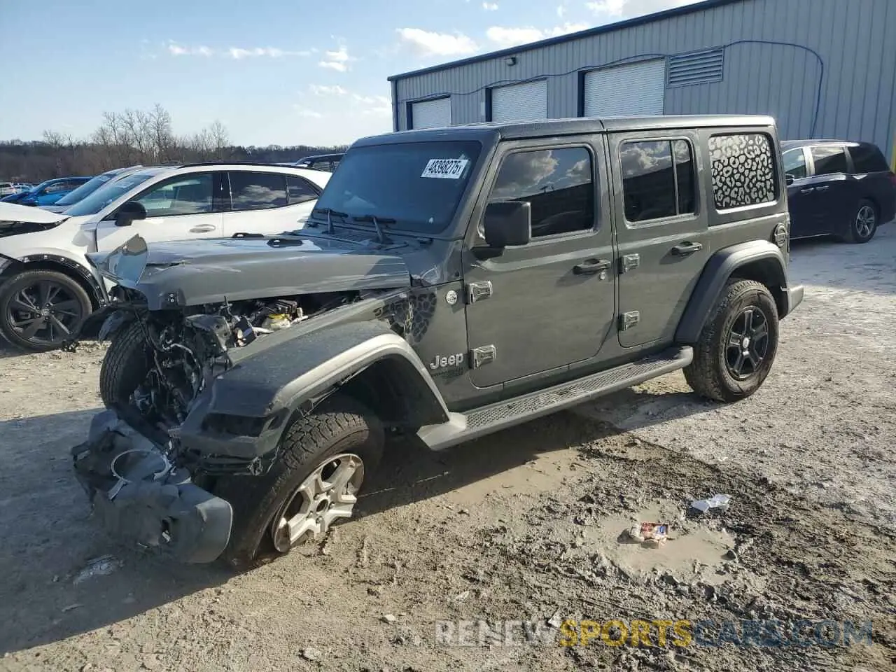 1 fotografías del automóvil dañado 1C4HJXDG7LW271235 JEEP WRANGLER 2020