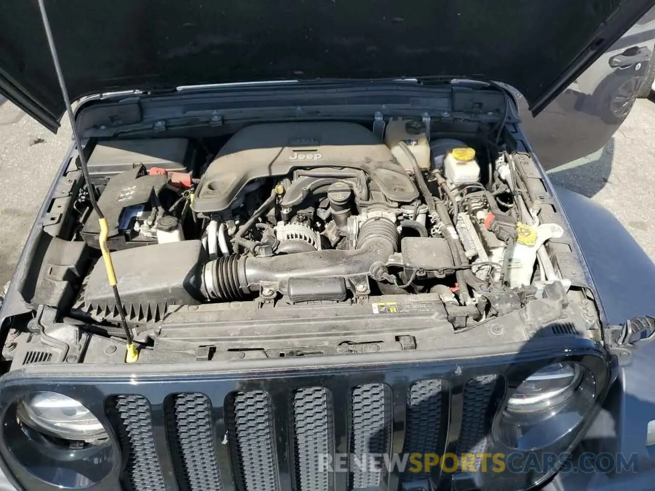 12 fotografías del automóvil dañado 1C4HJXDG8LW242701 JEEP WRANGLER 2020