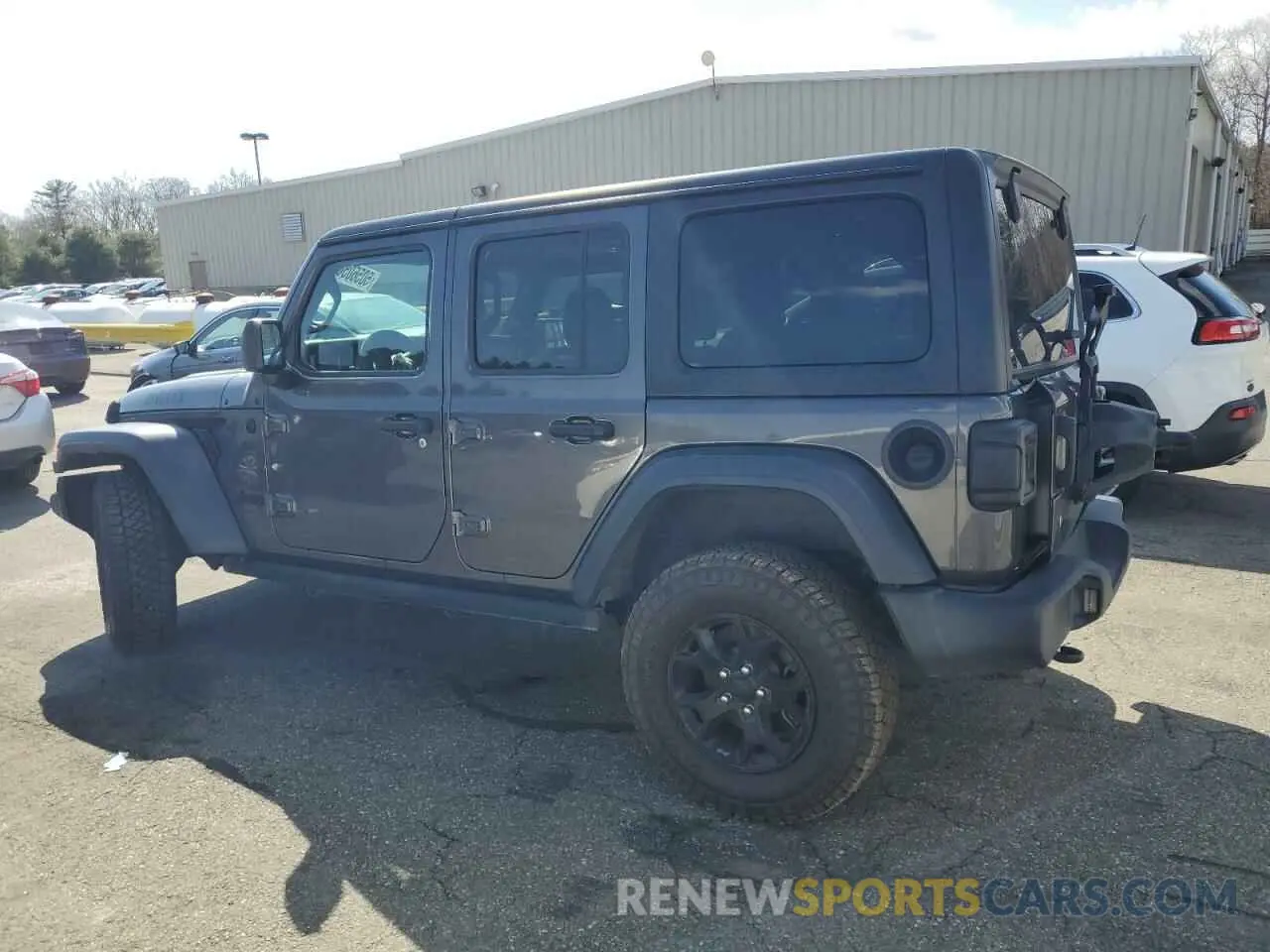 2 fotografías del automóvil dañado 1C4HJXDG8LW242701 JEEP WRANGLER 2020
