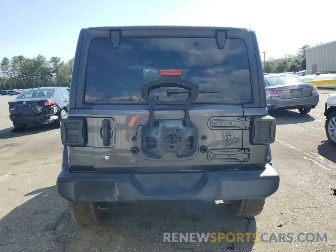 6 fotografías del automóvil dañado 1C4HJXDG8LW242701 JEEP WRANGLER 2020