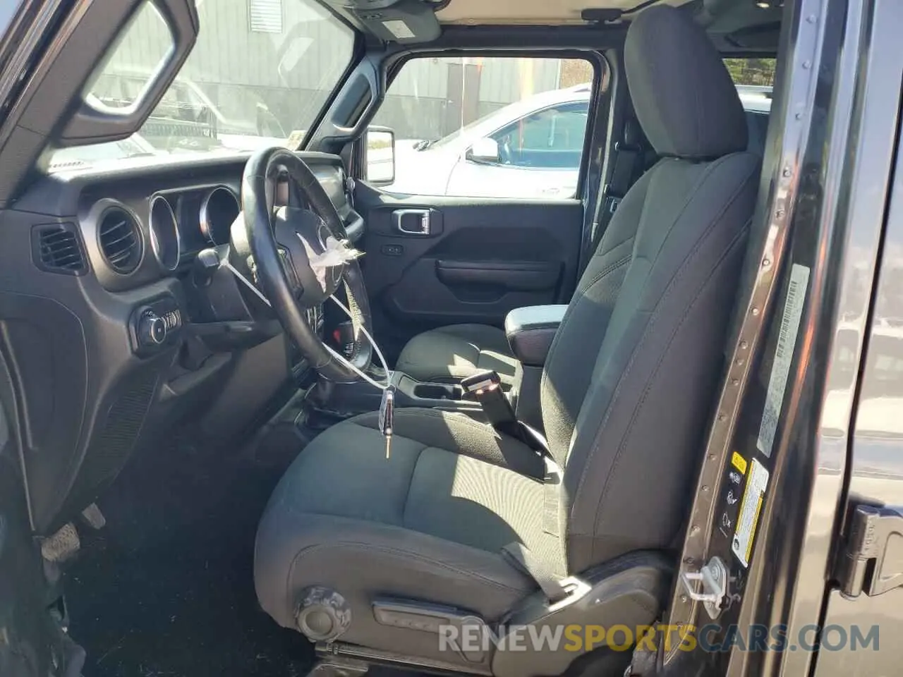 7 fotografías del automóvil dañado 1C4HJXDG8LW242701 JEEP WRANGLER 2020