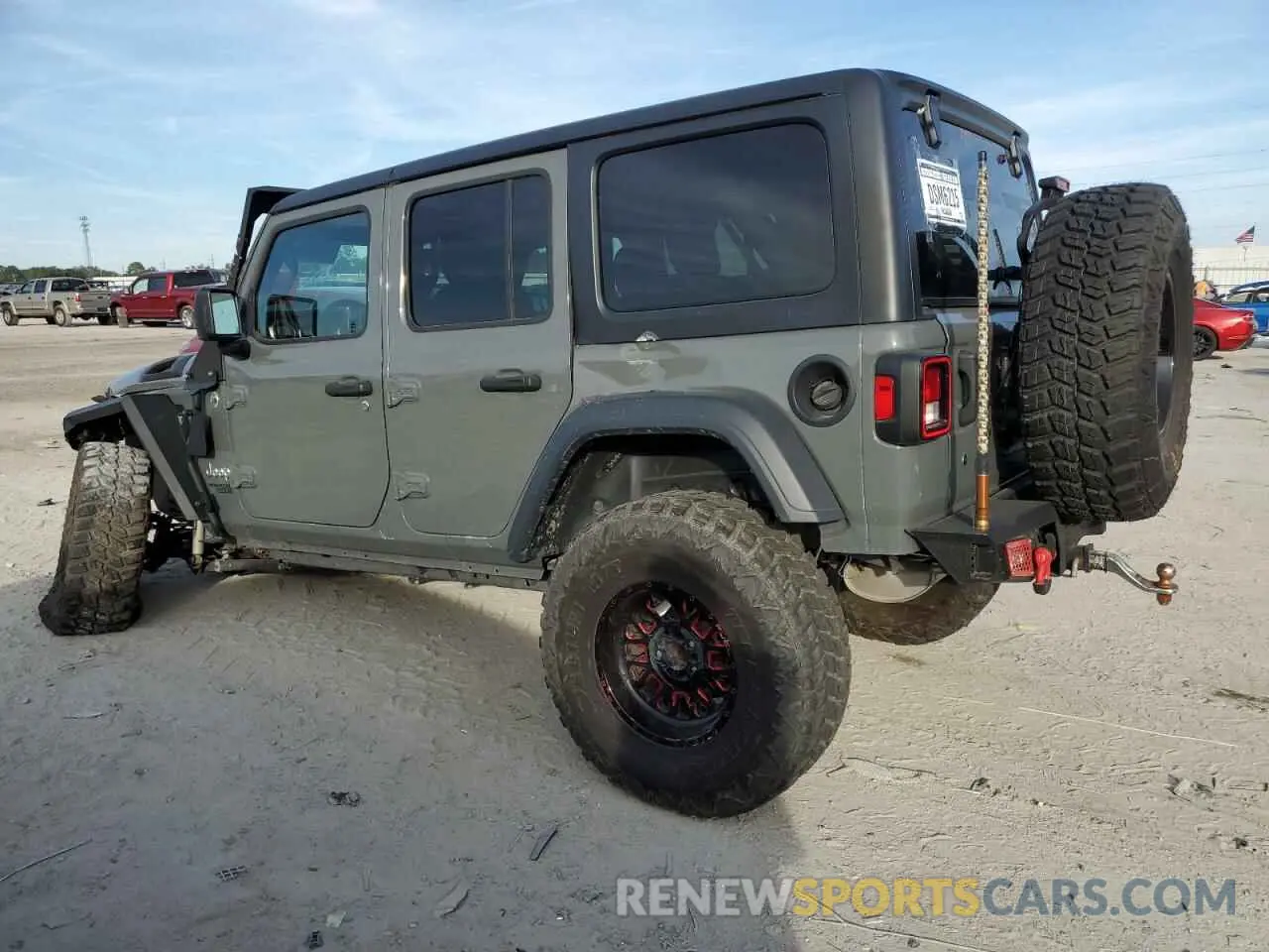 2 fotografías del automóvil dañado 1C4HJXDG8LW250068 JEEP WRANGLER 2020