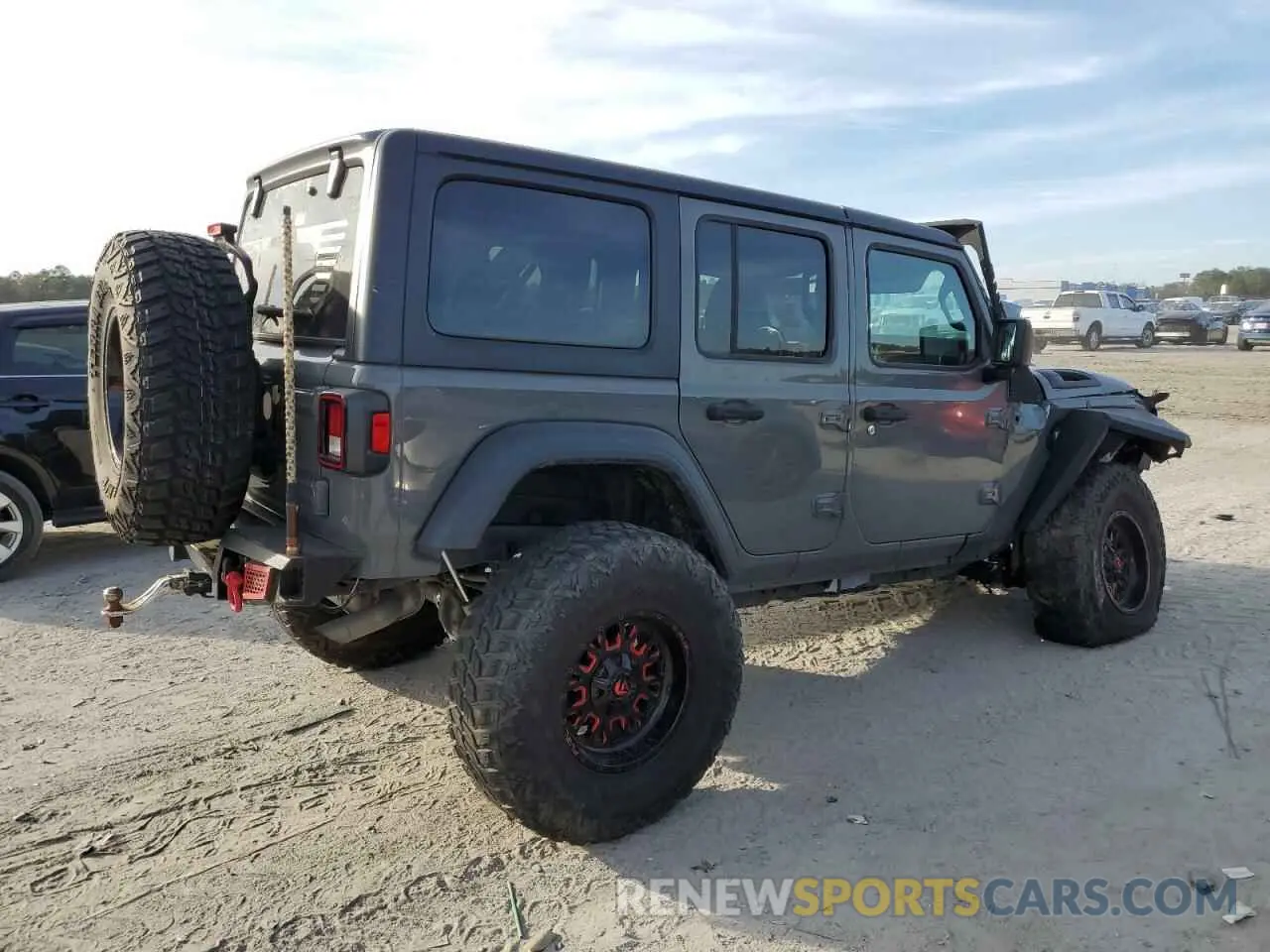 3 fotografías del automóvil dañado 1C4HJXDG8LW250068 JEEP WRANGLER 2020