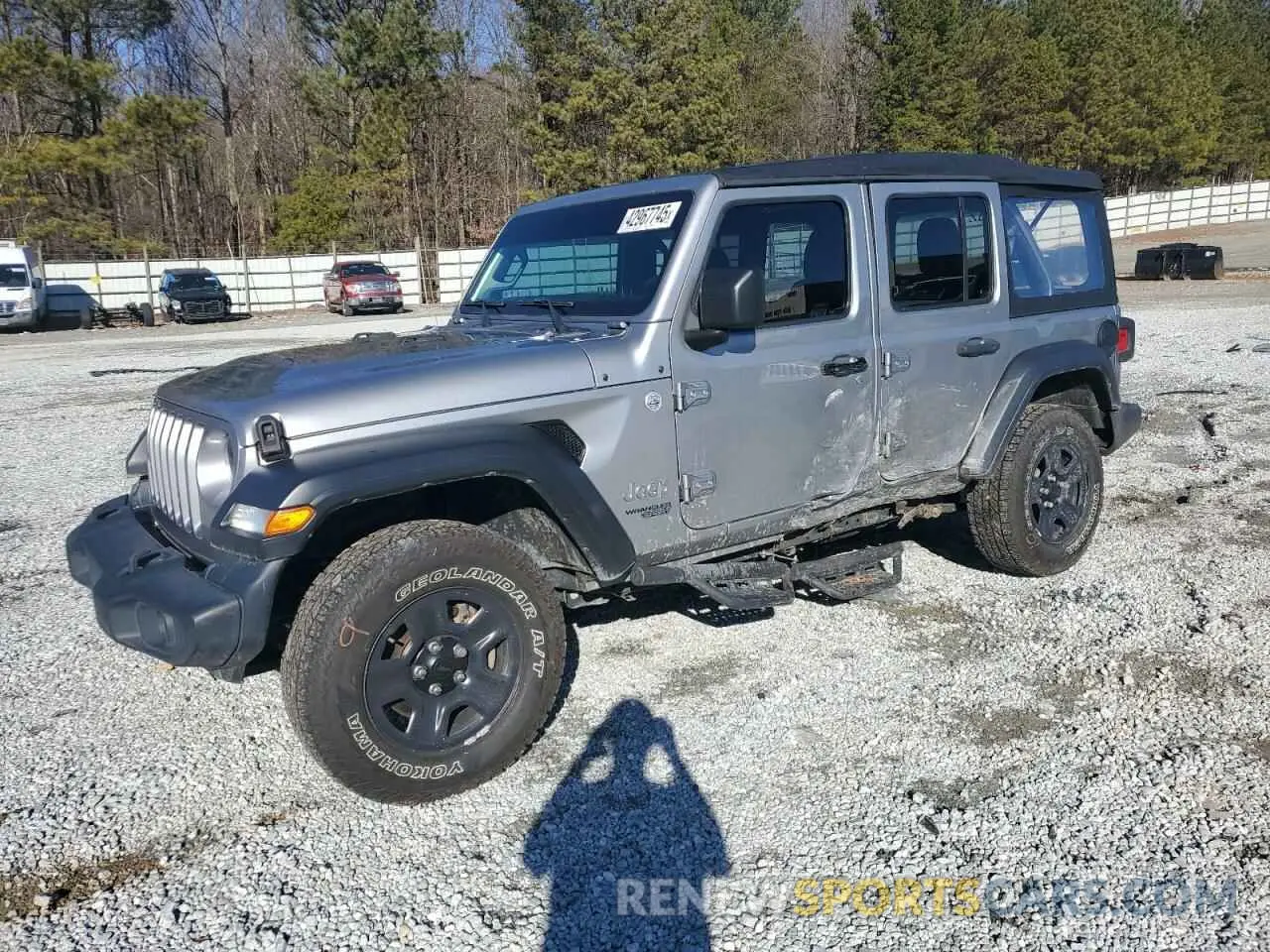 1 fotografías del automóvil dañado 1C4HJXDM1LW248717 JEEP WRANGLER 2020