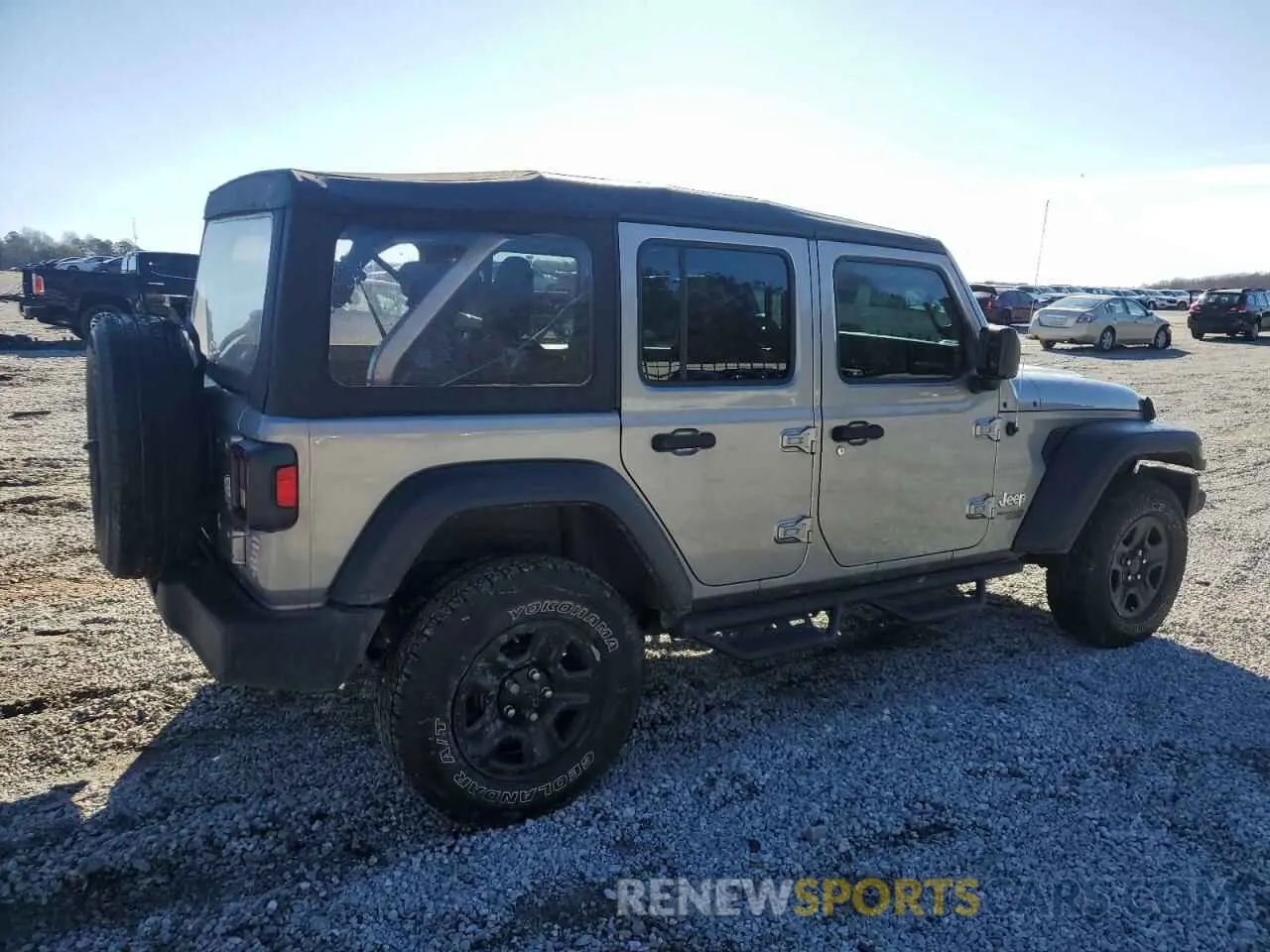 3 fotografías del automóvil dañado 1C4HJXDM1LW248717 JEEP WRANGLER 2020