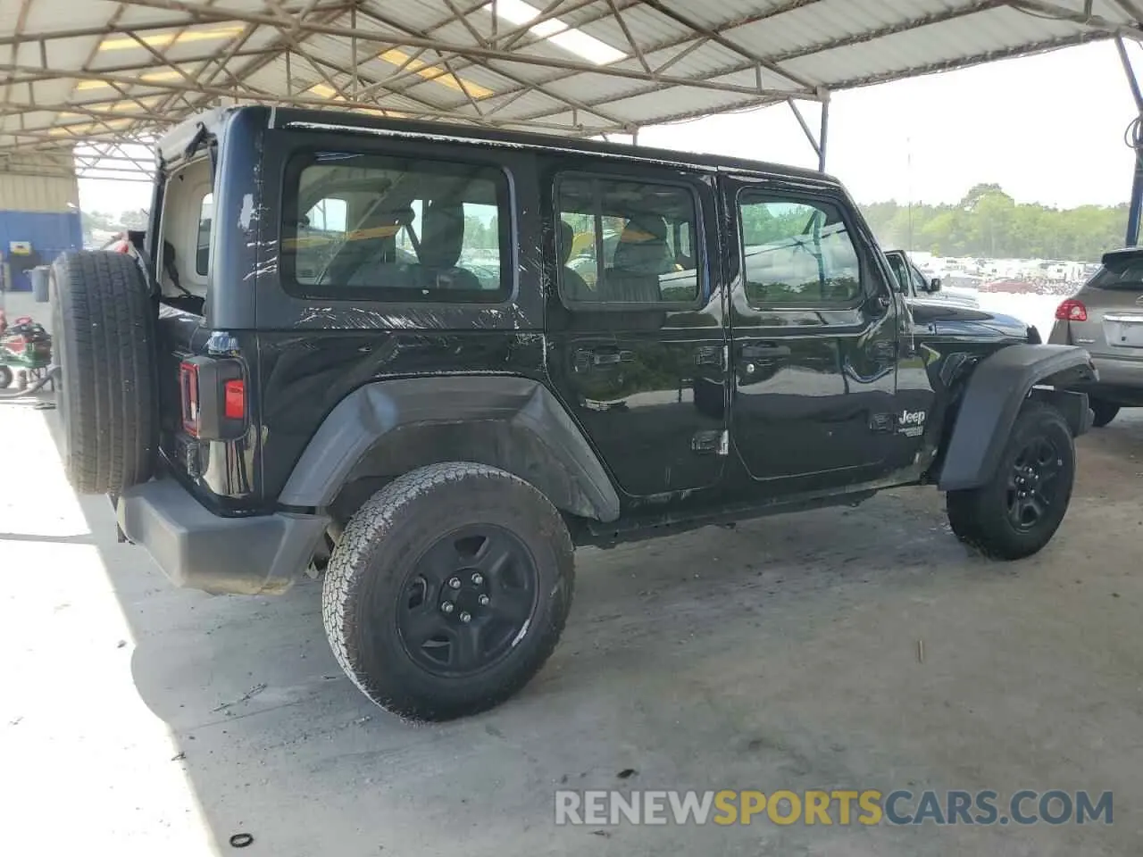 3 fotografías del automóvil dañado 1C4HJXDM3LW231868 JEEP WRANGLER 2020
