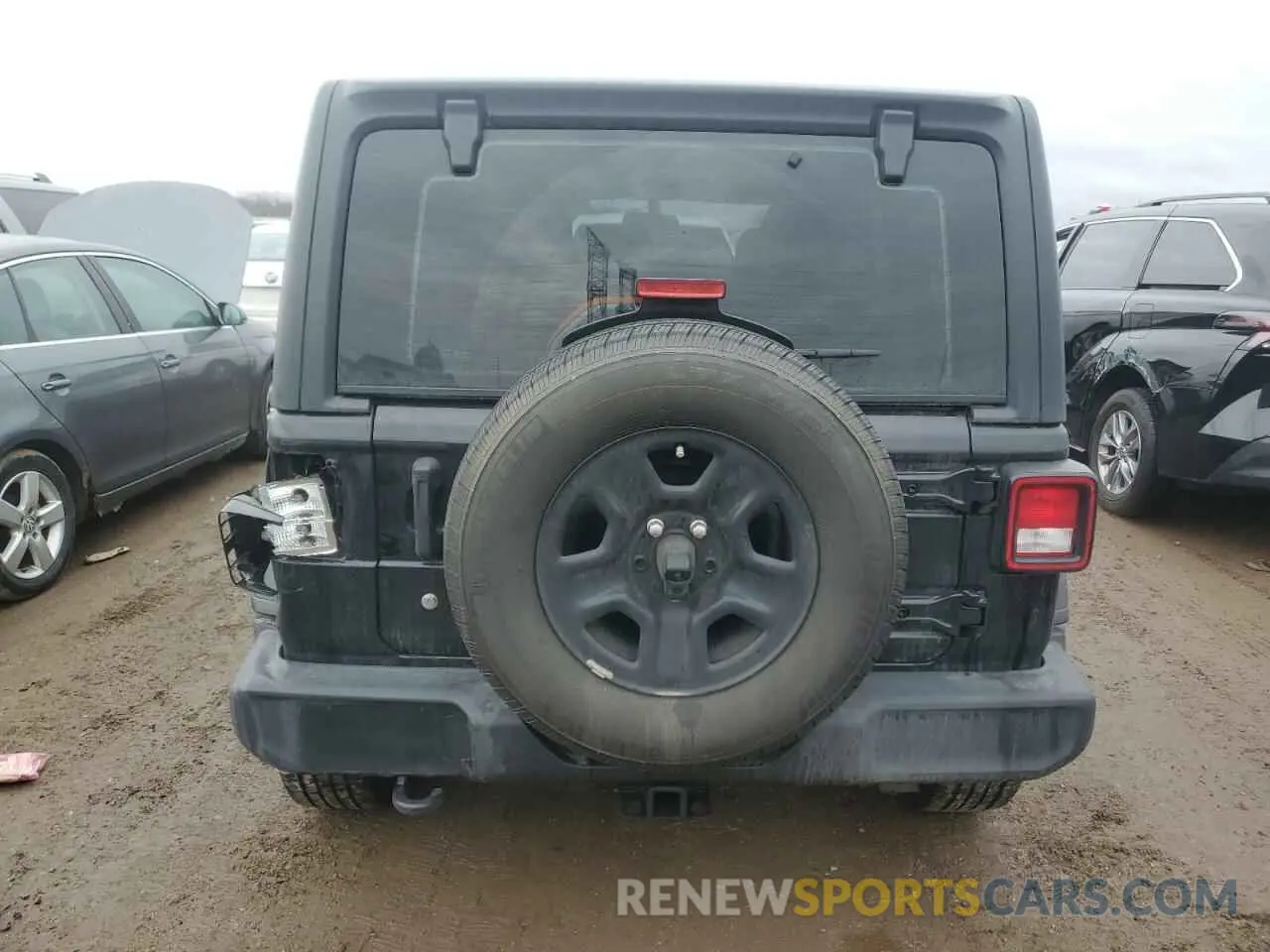 6 fotografías del automóvil dañado 1C4HJXDN0LW117027 JEEP WRANGLER 2020