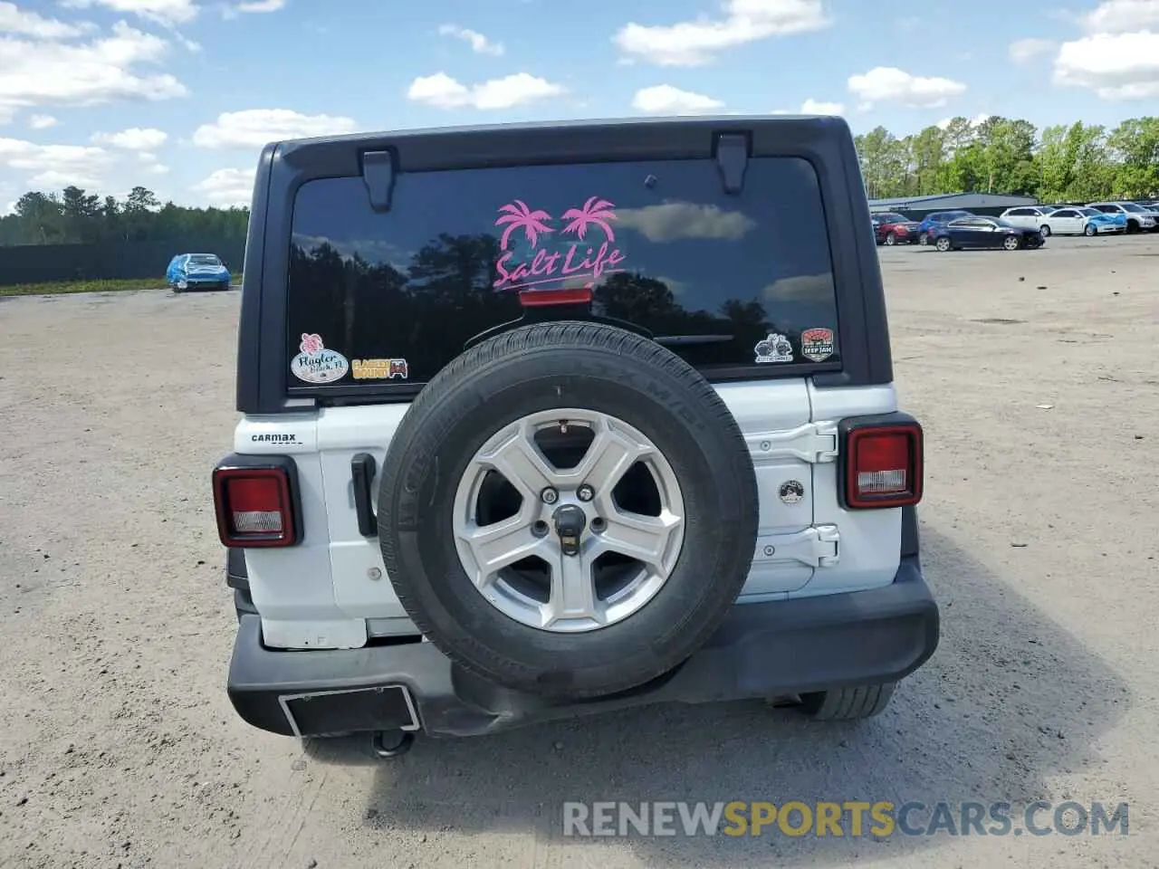 6 fotografías del automóvil dañado 1C4HJXDN0LW226619 JEEP WRANGLER 2020