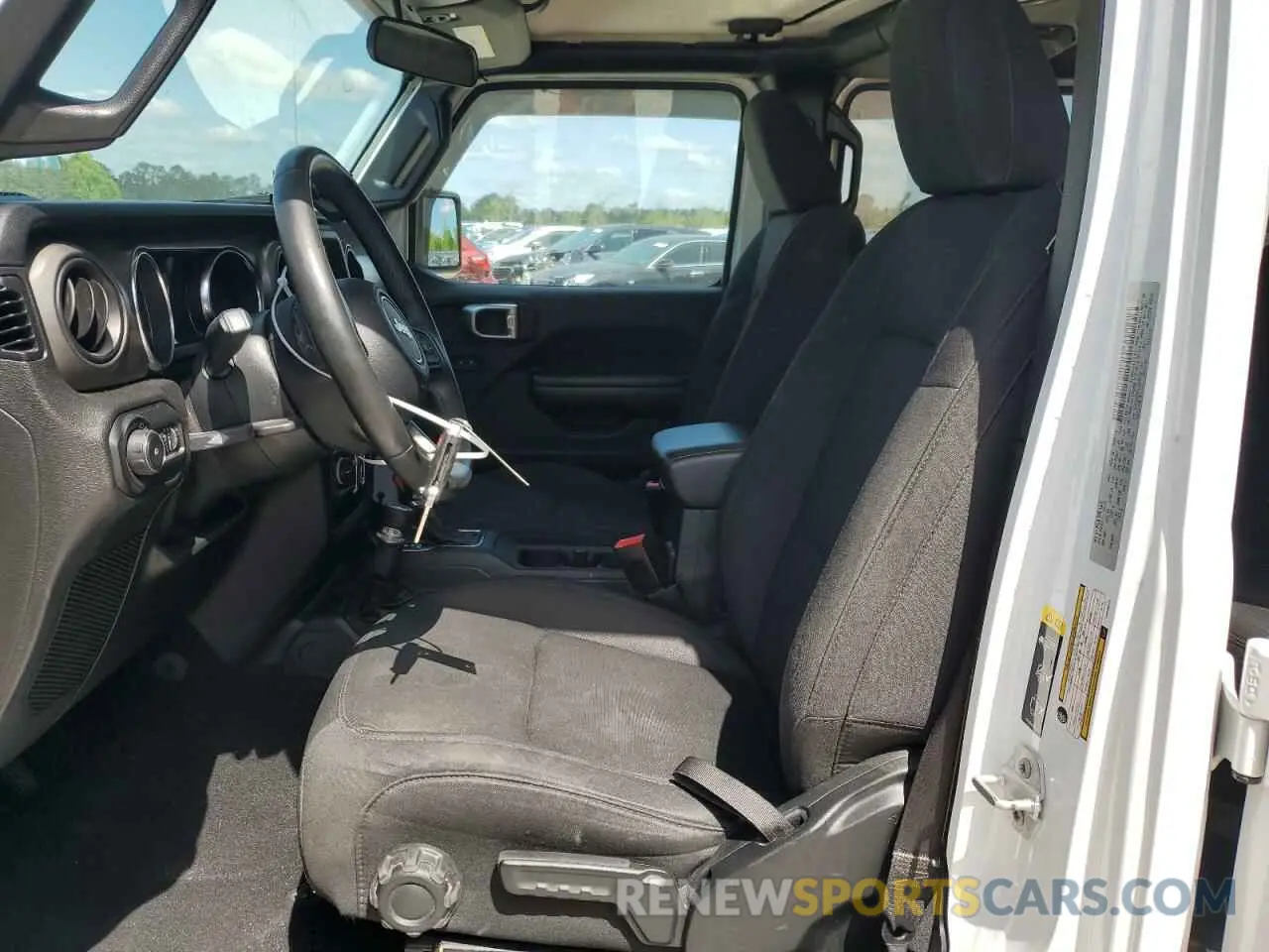 7 fotografías del automóvil dañado 1C4HJXDN0LW226619 JEEP WRANGLER 2020
