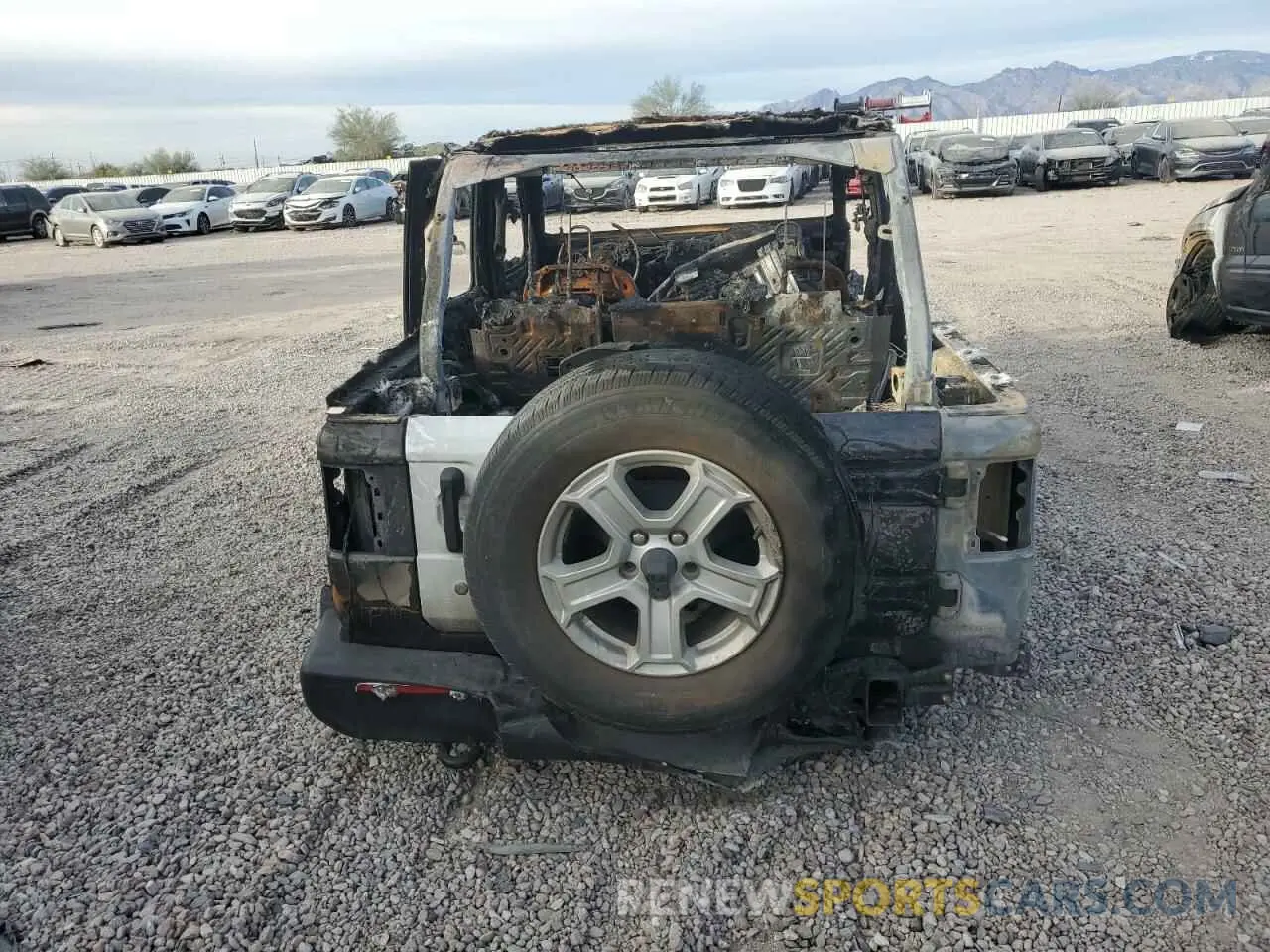 6 fotografías del automóvil dañado 1C4HJXDN0LW230671 JEEP WRANGLER 2020