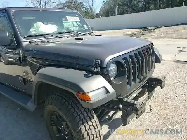 10 fotografías del automóvil dañado 1C4HJXDN0LW237426 JEEP WRANGLER 2020