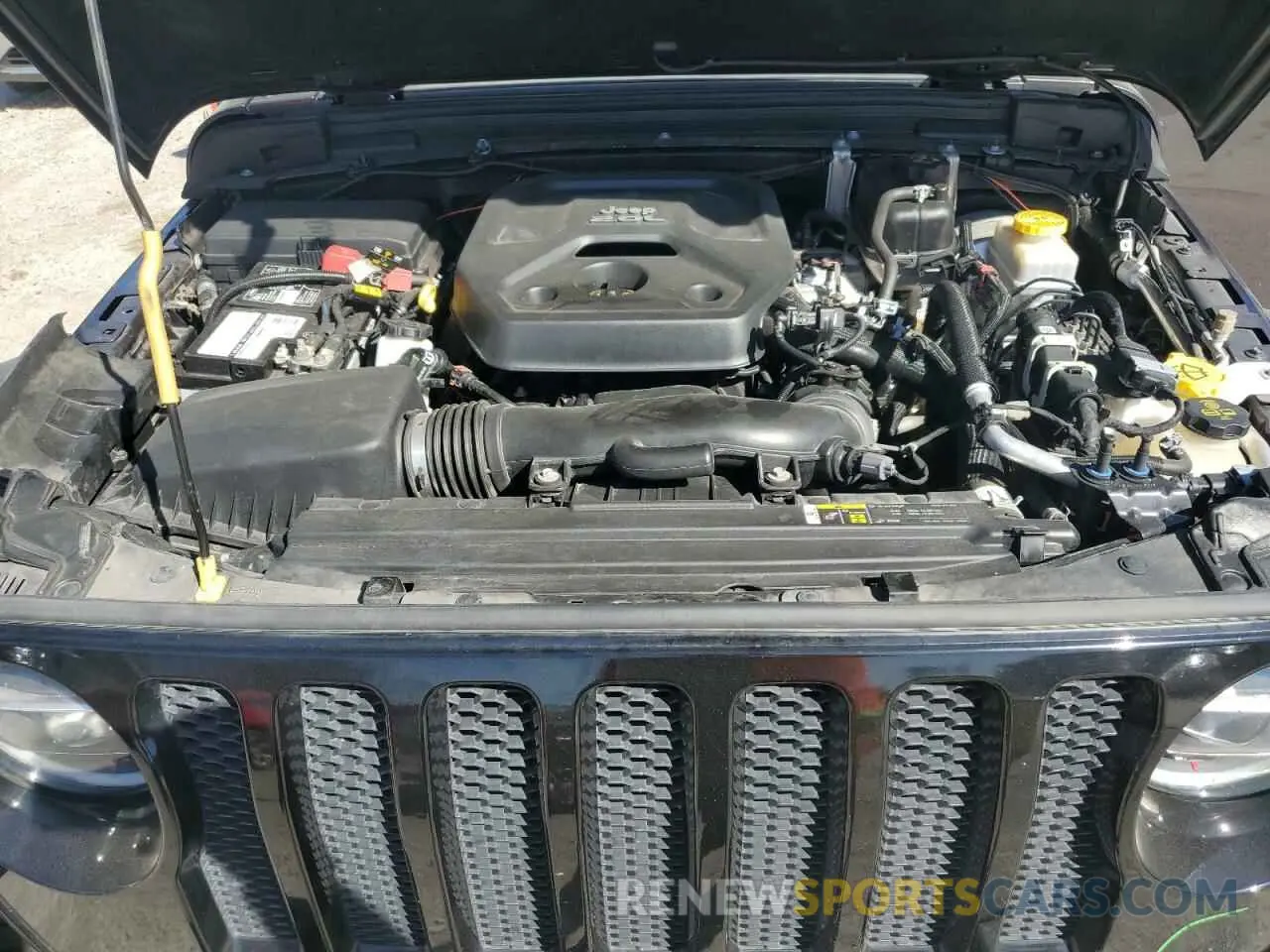 12 fotografías del automóvil dañado 1C4HJXDN0LW237426 JEEP WRANGLER 2020