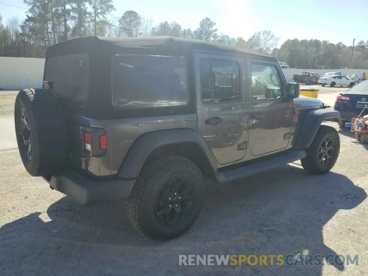 3 fotografías del automóvil dañado 1C4HJXDN0LW237426 JEEP WRANGLER 2020